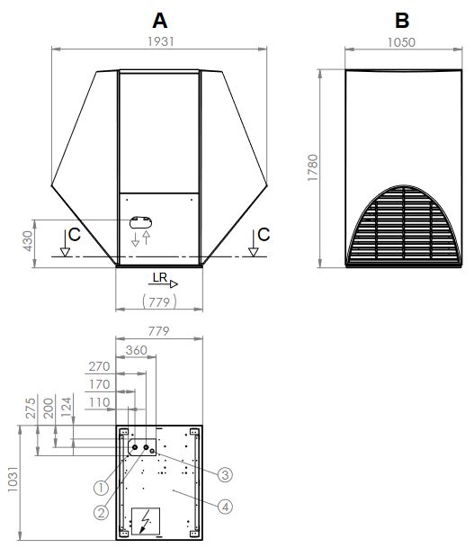 Novelan Luft Wasser Wärmepumpe LA 18 WPR-Net Aussenaufstellung 17,2 kW Heizung