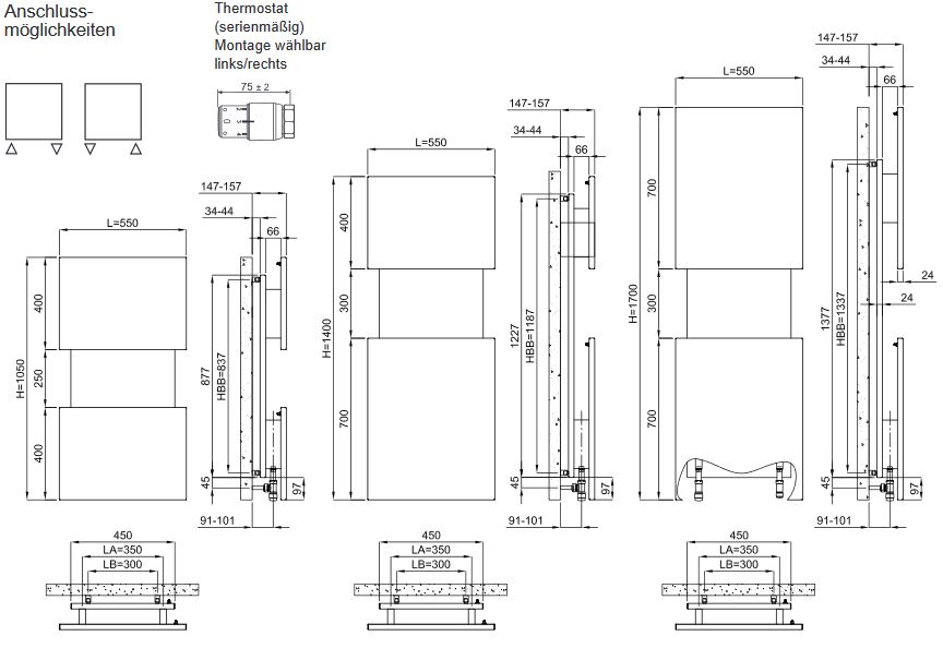 BEMM M ́ama 3D Designer Heizkörper Badheizkörper Handtuchwärmer Aluminium