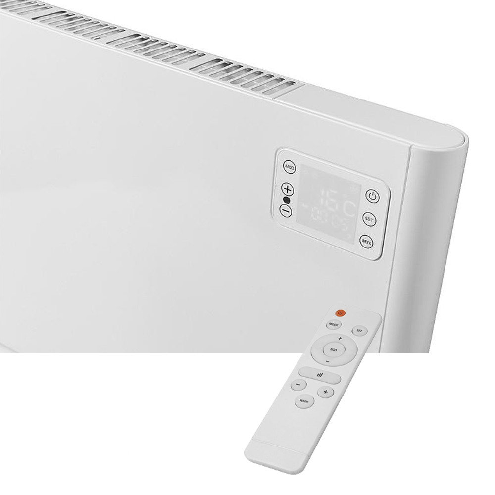 Eurom Alutherm 2500 Elektro Heizkörper  WiFi Konvektorheizung 2500 Watt (360790)