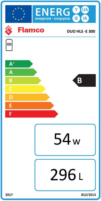 Flamco Edelstahl Standspeicher DUO HLS-E 300 weiß 85 mm Warmwasserspeicher