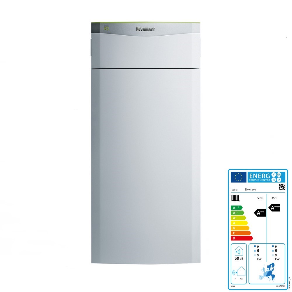 Vaillant Sole Wasser Heizungswärmepumpe flexoTHERM exclusive VWF 87/4 8,9 kW