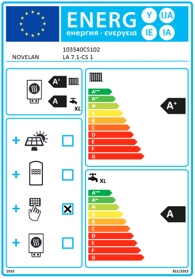 Novelan Luft Wasser-Wärmepumpe LA 7.1-CS 2 - 7,2 kW LA Compact Station