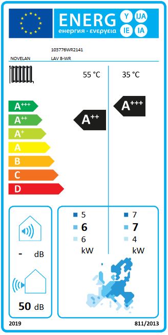 Novelan Paket Luft Wasser Wärmepumpe LAV 8-HSV 9 230/400V 103776HSV941