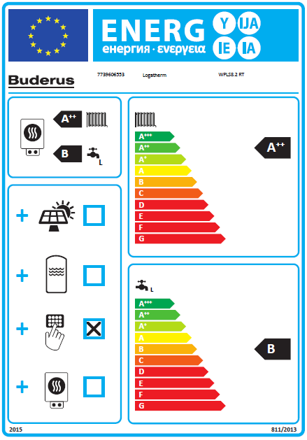 Buderus Split Wärmepumpe Paket Logatherm WPLS6.2 RT Split-WP 6kW (A2/W35)