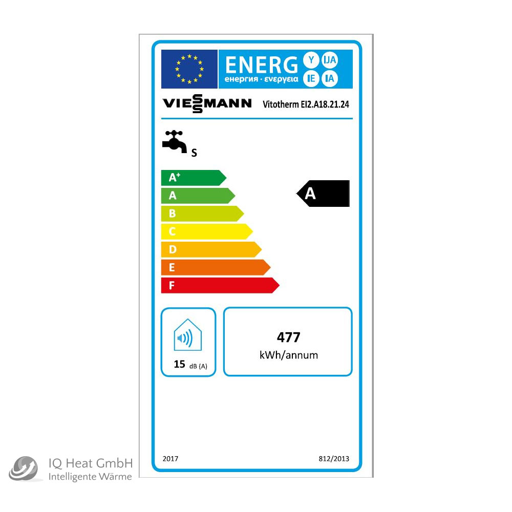 Viessmann Vitotherm EI2 Elektro-Durchlauferhitzer vollelektronisch 18 21 24 kW