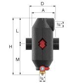 Flamco Flamcovent Clean Smart EcoPlus Luft- Schlammabscheider Magnetit