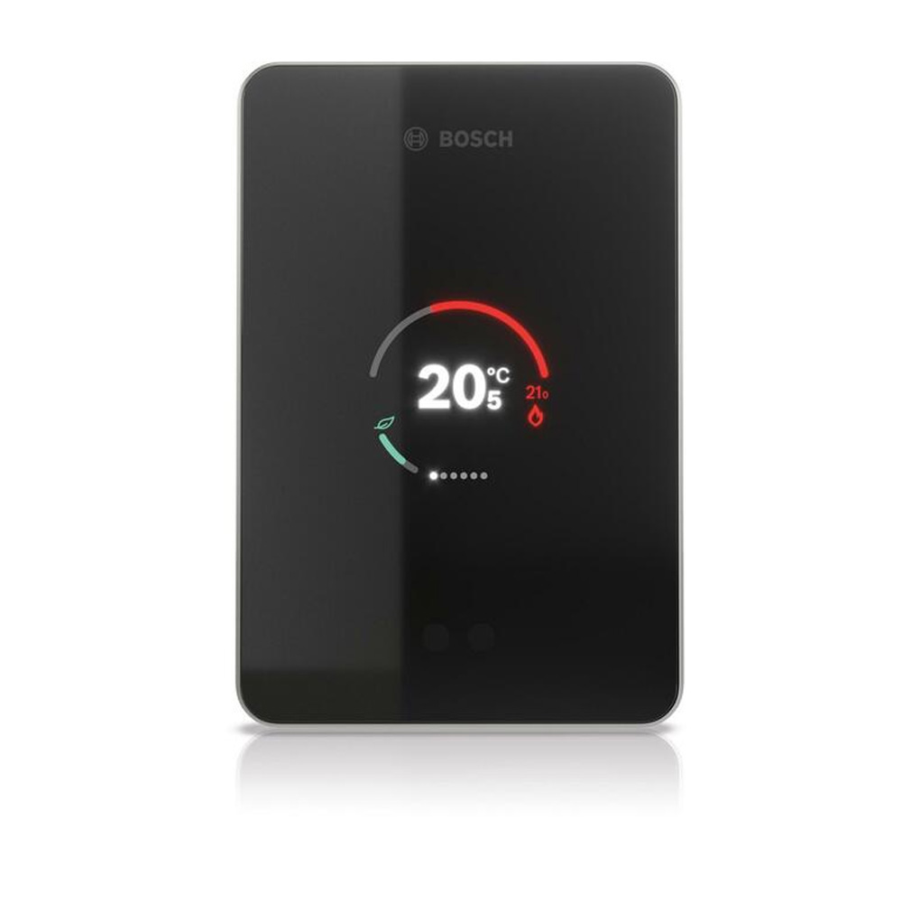 BOSCH CT200 smarter W-LAN Regler EasyControl Touch-Screen, App schwarz