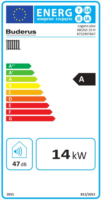 Buderus Logano plus KB192i 15 kW Gas Brennwert Kessel Gaskessel Titaniumglas