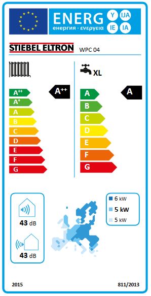 Stiebel Eltron Sole-Wasser-Wärmepumpe WPC 04 - 4,6 kW + Speicher Regelung WPM 3i