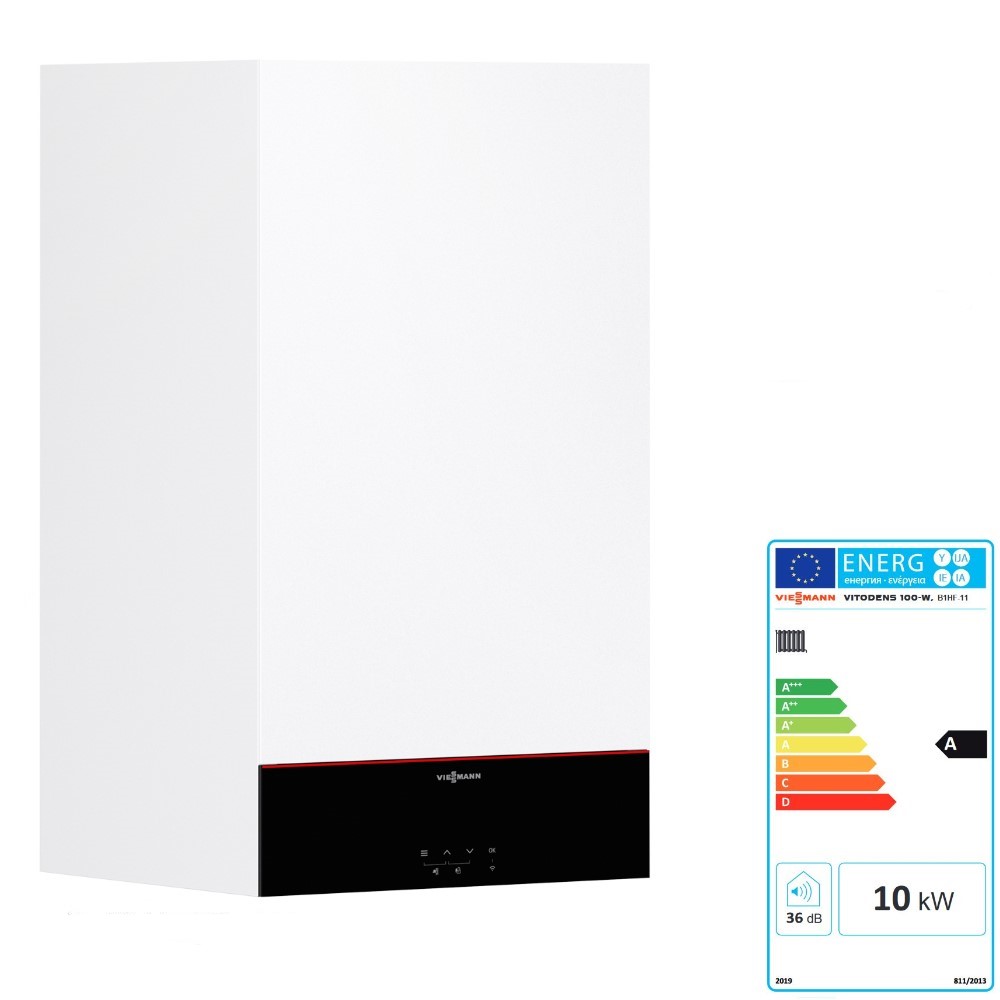 Viessmann Vitodens 100-W 11 kW Gasbrennwertgerät mit 7" Display Z020618