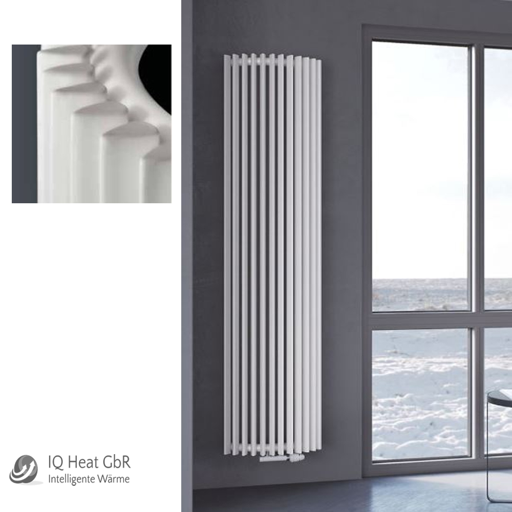 Design Röhrenheizkörper Radiator Aurora W Heizwand Vertikal Paneel Heizkörper