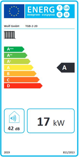 Wolf Gasbrennwert Kessel TGB-2-20 Erdgas E/H und LL 3,3-19,6 kW Therme Heizung