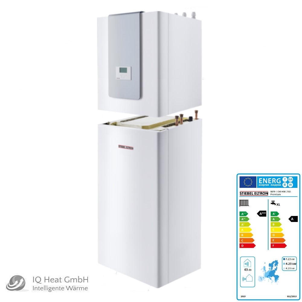 Stiebel Eltron Sole Wärmepumpe WPE-I 04 HW 230 Premium 4,2 kW Erdwärme