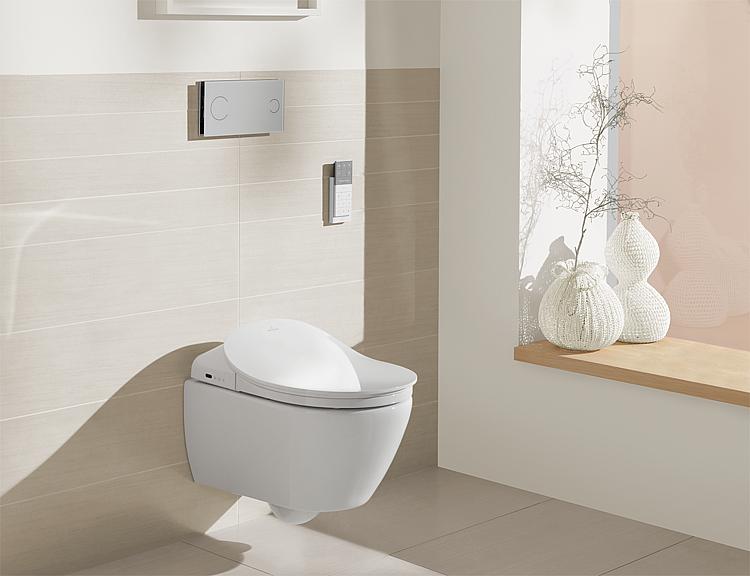 Villeroy & Boch Dusch WC Set Subway 2.0 Viclean L WC Sitz Wand tiefspül WC