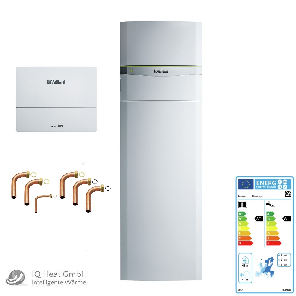 Vaillant Heizungswärmepumpe flexoCOMPACT exclusive VWF 58 /4 Sole Erdwärme