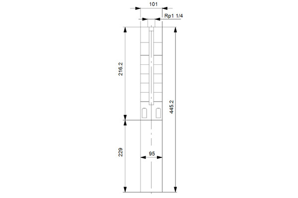 Grundfos Unterwasserpumpe SP 5A-6 0,55 kW 6,5 m³/h Tiefbrunnenpumpe Gartenpumpe