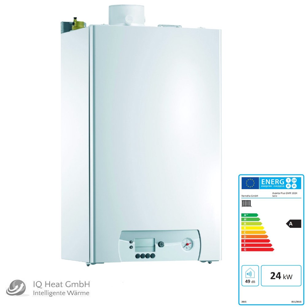 Remeha Gas Brennwert Wandkessel Avanta Plus GMR 1024 Solo 6-24 kW 7625491