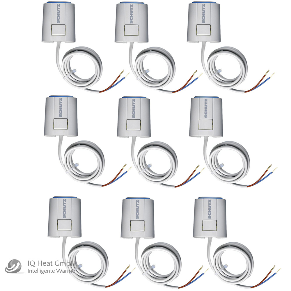 Schütz varimatic Stellantrieb Fußbodenheizung 230V Regler Stellkraft 100N / 1 W