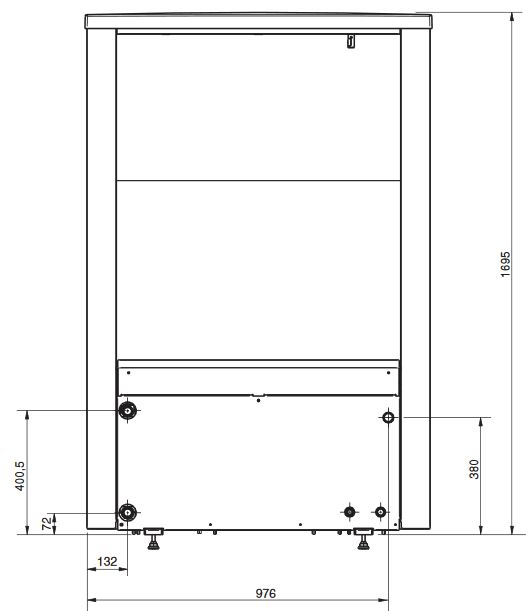 Buderus Luft Wasser Wärmepumpe Logatherm Logaplus Paket WLW196i-14 kW AR T190