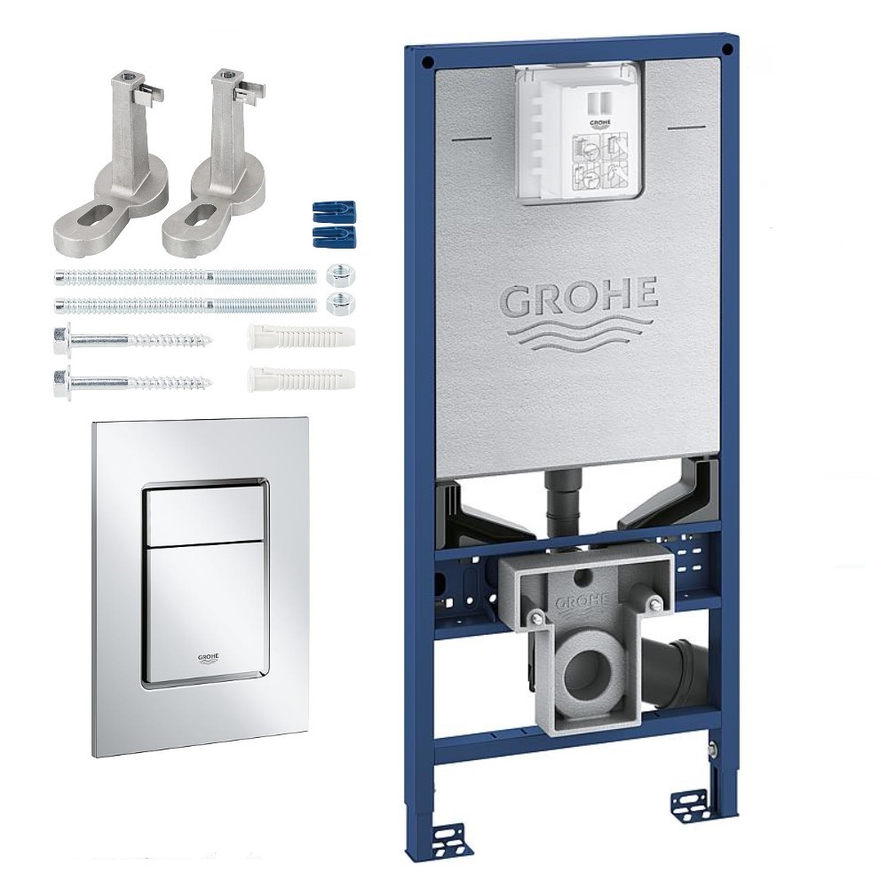 GROHE Rapid SLX WC Element Set Spülkasten mit Skate Cosmopolitan Betätigung