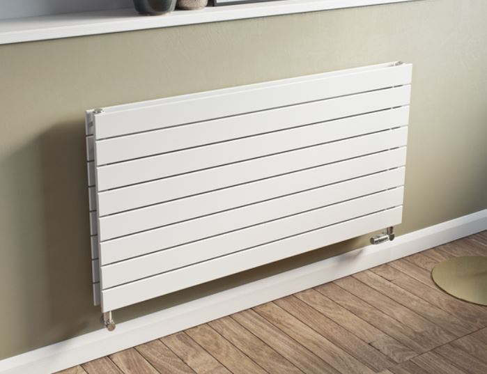 Design Paneelheizkörper Panio Horizontal weiss Heizkörper Badheizkörper duo