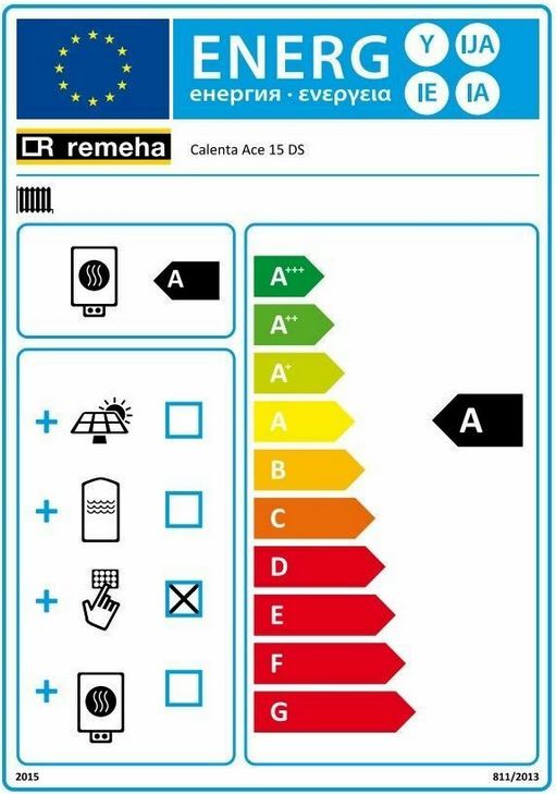 Remeha Calenta Ace 15 DS 15 kW Gas Brennwert Wandheizkessel Gastherme