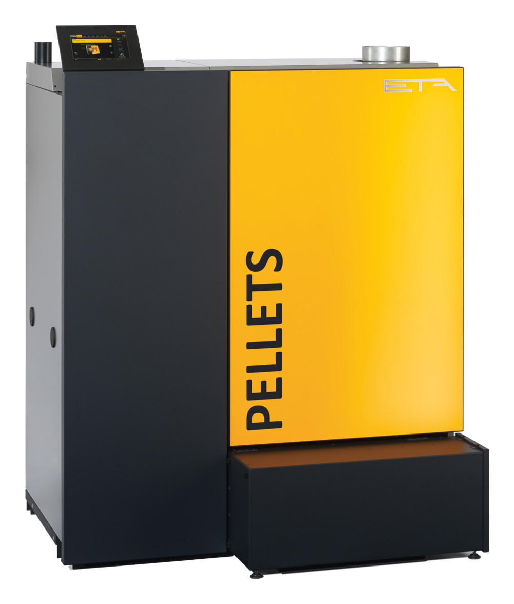 ETA Pelletkessel PC 25 PelletsCompact Touch 25 kW Pelletheizung Regelung