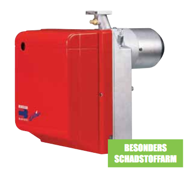 RIELLO Gulliver BS1 1-stufig 16 - 52 kW Low NOx Gas-Gebläsebrenner