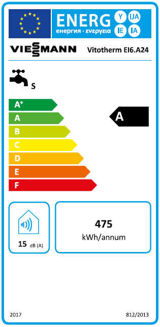 Viessmann Vitotherm EI6 Elektro-Durchlauferhitzer elektronisch 18 21 24 27 kW