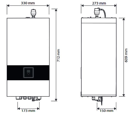 Buderus Elektro Heizgerät Logamax E156 4 kW Elektroheizung Zusatzheizung Booster