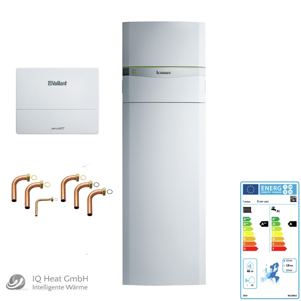 Vaillant Heizungswärmepumpe flexoCOMPACT exclusive VWF 118 /4 Sole Erdwärme