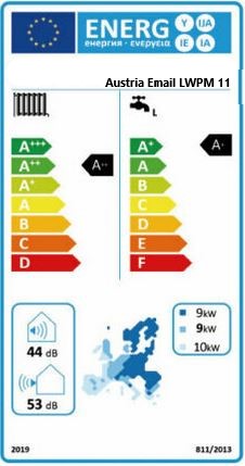 Austria Email Luft Wasser Wärmepumpe LWPM 11 Monoblock mit Controlbox