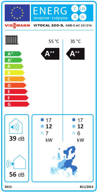 Viessmann Vitocal 200-S 6,1 kW - Luft/Wasser Split-Wärmepumpe Vitocell 100-W