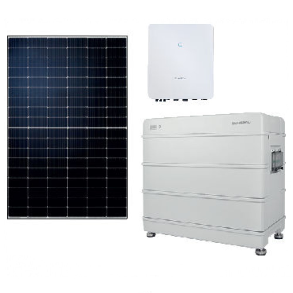 Buderus Photovoltaik PV Paket PV25 4,92 KWp Stromspeicher Sungrow SBR 9,6 kWh