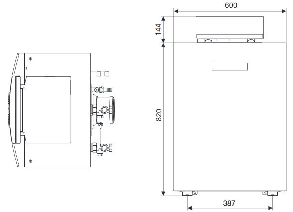 Buderus Gasbrennwert Kessel Logano plus GB212-15 kW MC110 Heizkessel Heizung