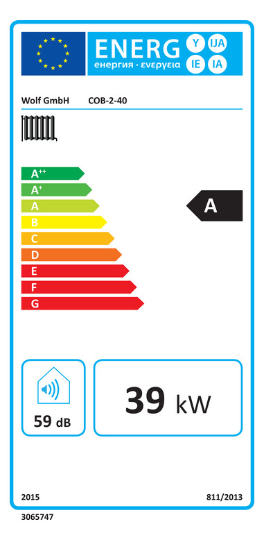 Wolf Öl Brennwertkessel COB-2-40 B30 ComfortLine mit Ölgebläsebrenner Bio-Heizöl