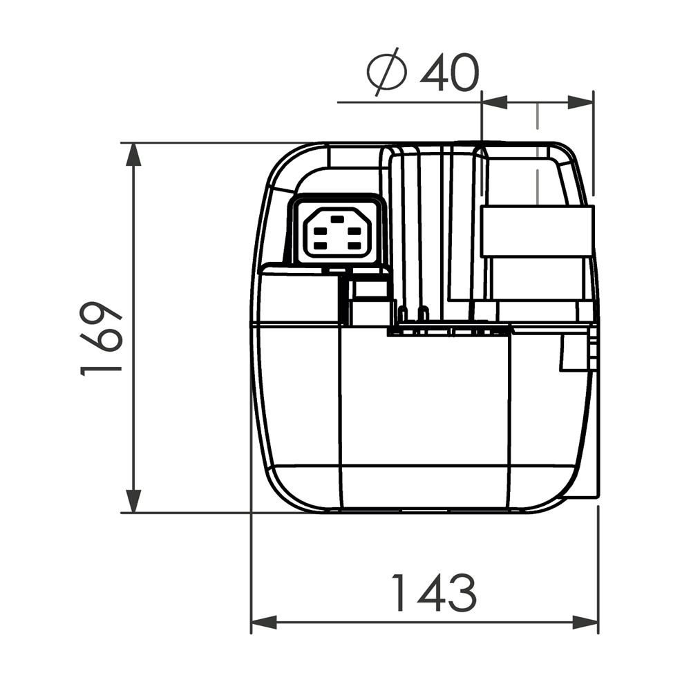 COMFORT von SFA Kondensathebeanlage Typ SK 6  Kondensatpumpe Schlauch