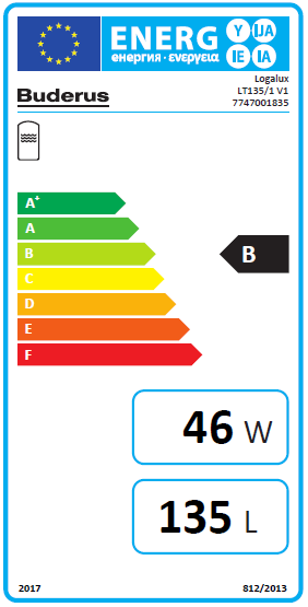 Buderus Logalux LT135/1 V1 Trinkwasserspeicher Warmwasserspeicher liegend