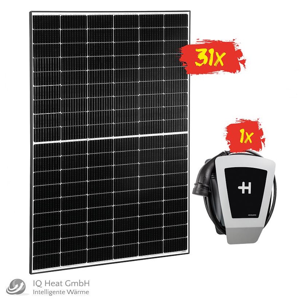 PV Modul Photovoltaik QJ Solar QJM405-108HC 405 Watt Rahmen schwarz 31 Stück