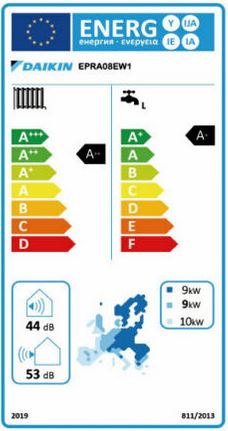 Daikin Luft Wasser Wärmepumpe Altherma 3 H MT Außengerät 8 kW 3-phasig/400V